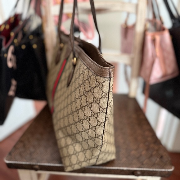 GG MEDIUM OPHIDIA TOTE - Picture 3 of 6